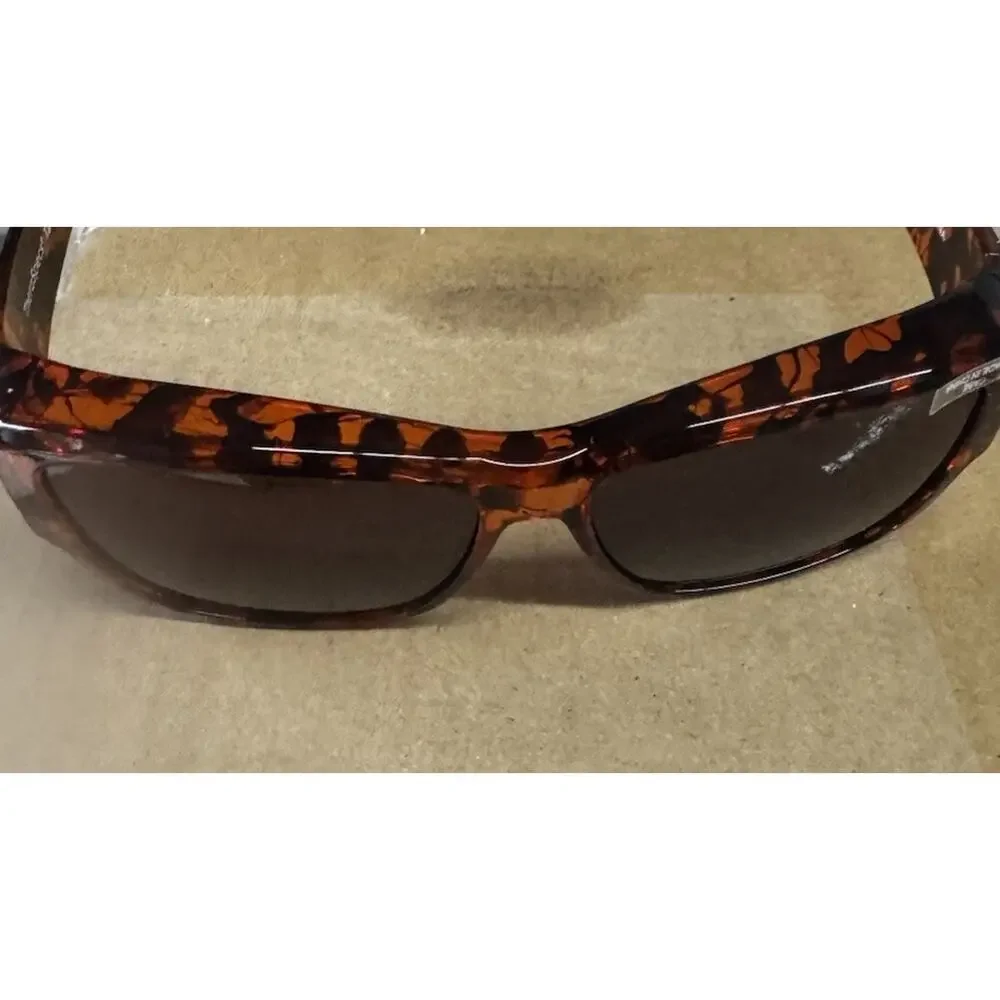 TheraSpecs Tahoe Migraine Light Sensitivity Glasses V40 Tortoise- New With Case